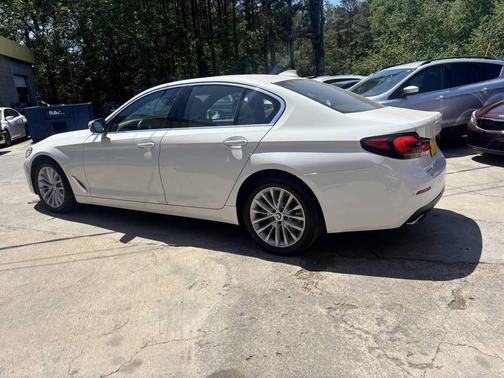 White 2021 BMW 530 530i 4dr Sedan