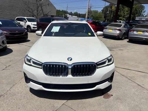 White 2021 BMW 530 530i 4dr Sedan