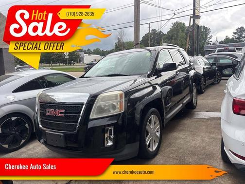 Black 2012 GMC Terrain SLT-1