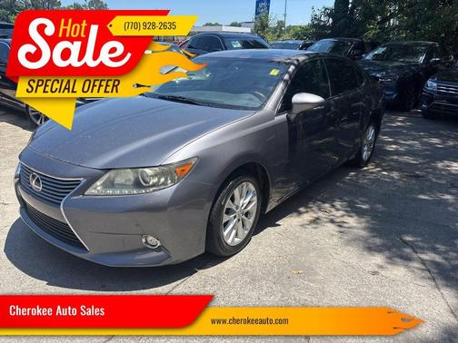 Gray 2015 Lexus ES 300h Base
