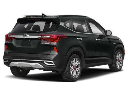 Black 2021 Kia Seltos SX Turbo AWD 4dr SUV