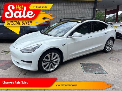 White 2020 Tesla Model 3 Standard Range Plus