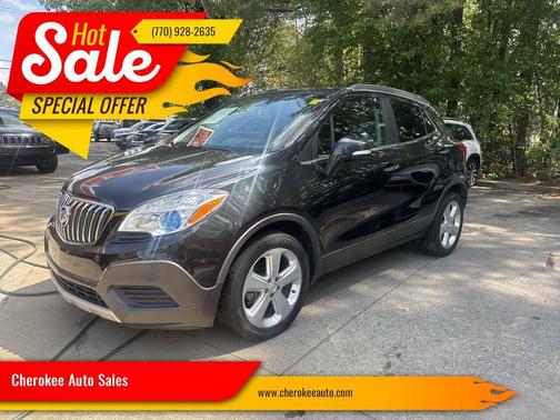 Black 2016 Buick Encore Base