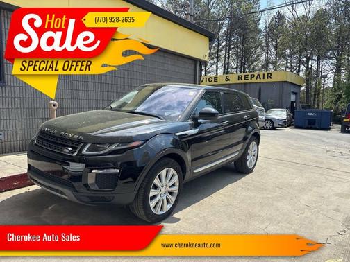 Black 2016 Land Rover Range Rover Evoque HSE