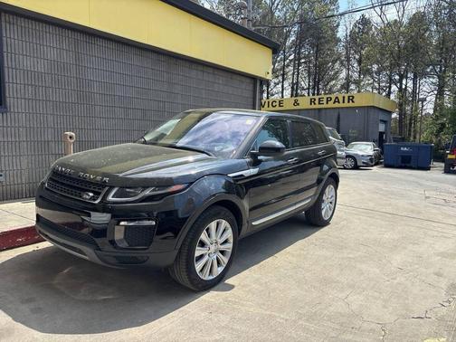 Black 2016 Land Rover Range Rover Evoque HSE