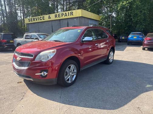 Red 2015 Chevrolet Equinox LTZ