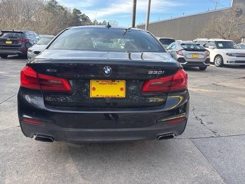 Black 2018 BMW 530 530i xDrive AWD 4dr Sedan