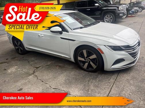 White 2021 Volkswagen Arteon 2.0T SE