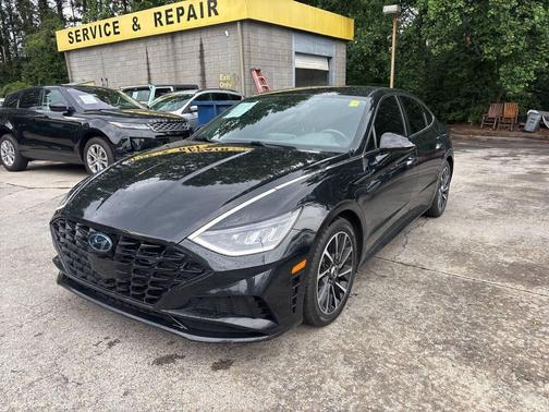 Black 2020 Hyundai SONATA SEL Plus