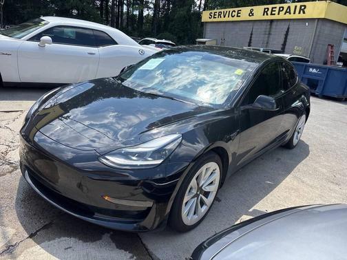 Black 2022 Tesla Model 3 Long Range
