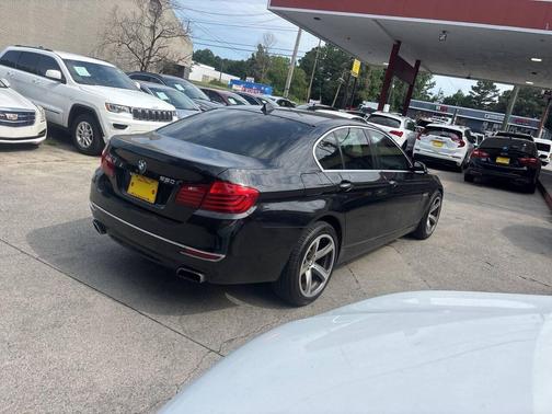 Black 2014 BMW 550 550i 4dr Sedan