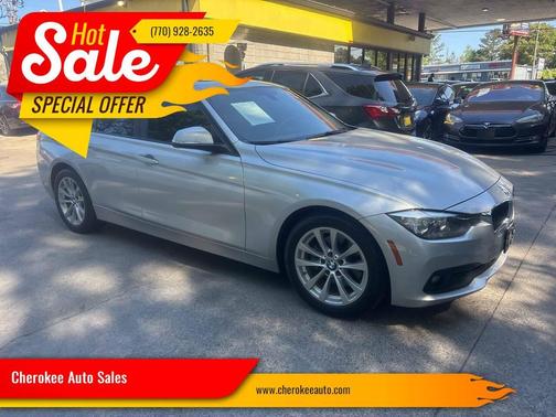Silver 2016 BMW 320 i