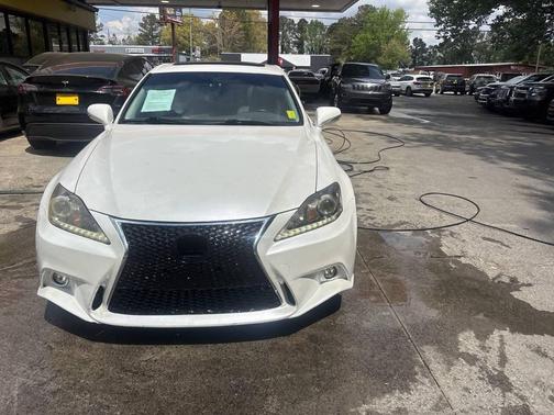 White 2012 Lexus IS 250 Base