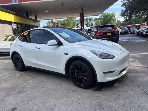 White 2021 Tesla Model Y Long Range AWD 4dr Crossover
