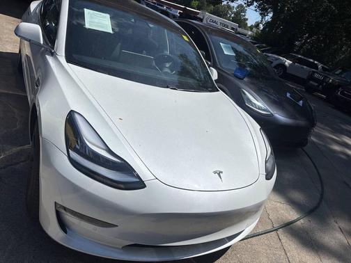 White 2020 Tesla Model 3 Long Range
