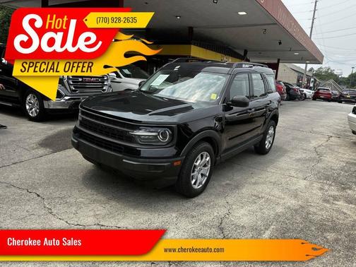 Black 2022 Ford Bronco Sport Base AWD 4dr SUV