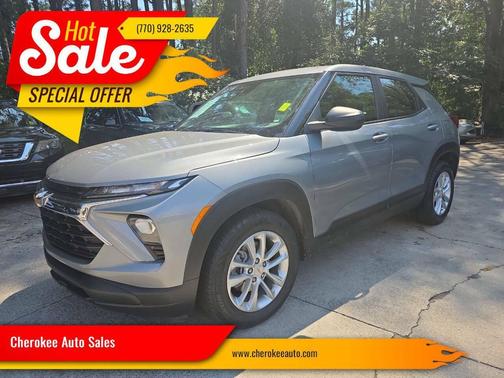 Gray 2024 Chevrolet Trailblazer LS