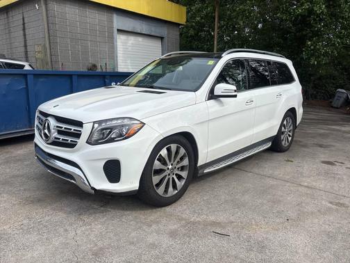 White 2018 Mercedes-Benz GLS 450 4MATIC