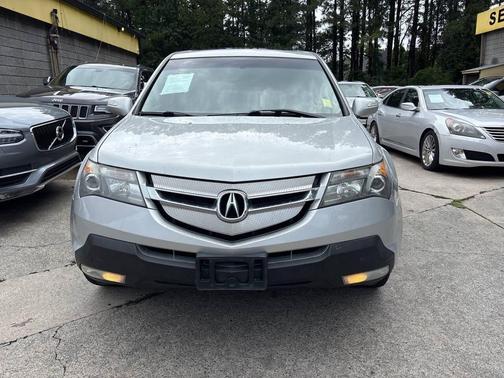 Silver 2009 Acura MDX Technology