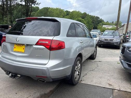 Silver 2009 Acura MDX Technology