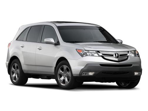 Silver 2009 Acura MDX Technology