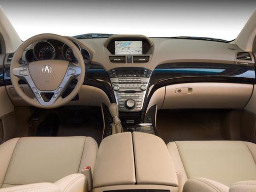 Silver 2009 Acura MDX Technology