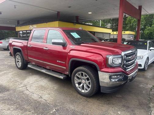 Red 2018 GMC Sierra 1500 SLT