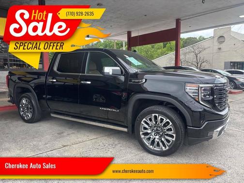 Black 2023 GMC Sierra 1500 Denali Ultimate