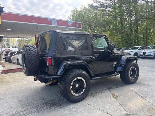 Black 2014 Jeep Wrangler Sahara