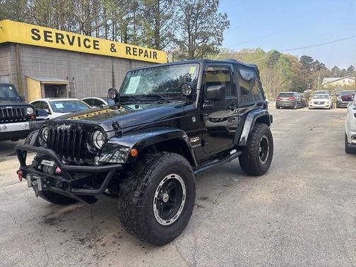 Black 2014 Jeep Wrangler Sahara