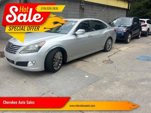 Silver 2014 Hyundai Equus Ultimate 4dr Sedan