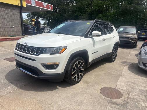 White 2017 Jeep New Compass Limited