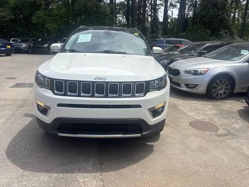 White 2017 Jeep New Compass Limited