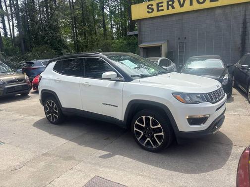 White 2017 Jeep New Compass Limited