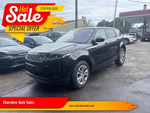 Black 2020 Land Rover Range Rover Evoque SE AWD 4dr SUV