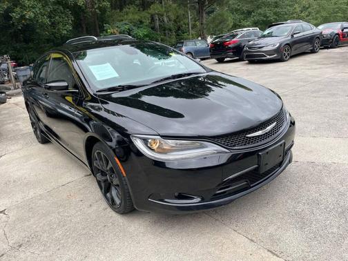Black 2015 Chrysler 200 S
