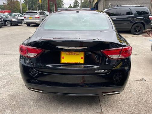 Black 2015 Chrysler 200 S