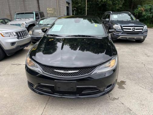 Black 2015 Chrysler 200 S