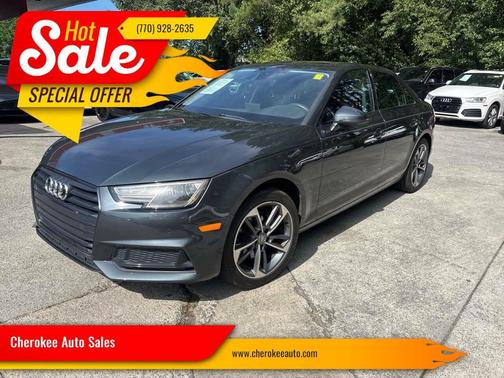 Gray 2019 Audi A4 Premium 40 TFSI 4dr Sedan