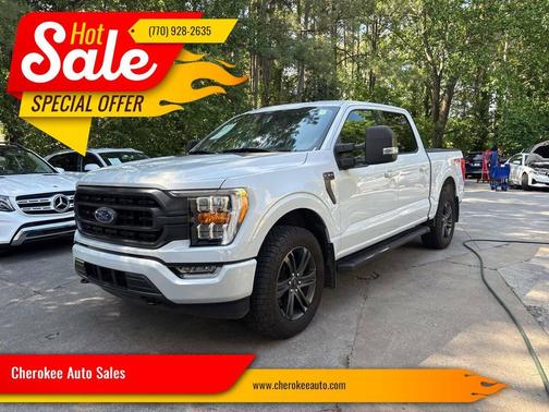 White 2021 Ford F-150 XLT