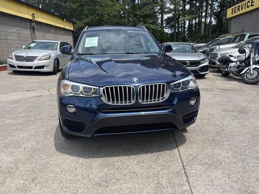 Blue 2016 BMW X3 xDrive28i