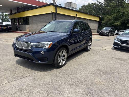 Blue 2016 BMW X3 xDrive28i