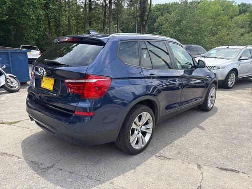 Blue 2016 BMW X3 xDrive28i