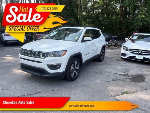 White 2017 Jeep Compass Latitude
