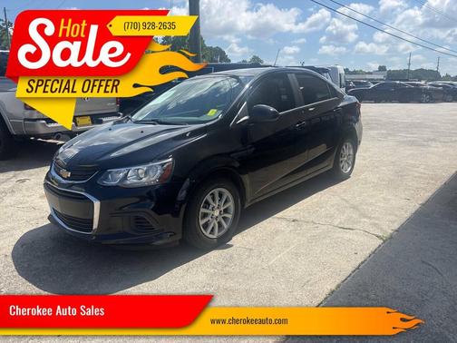 Black 2019 Chevrolet Sonic LT
