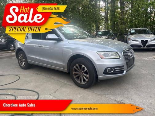 Silver 2016 Audi Q5 2.0T Premium Plus