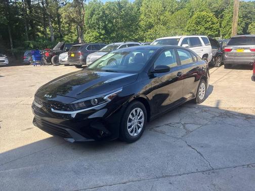 Black 2024 Kia Forte LX 4dr Sedan