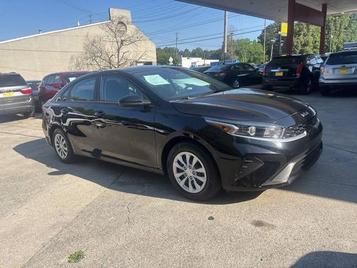 Black 2024 Kia Forte LX 4dr Sedan