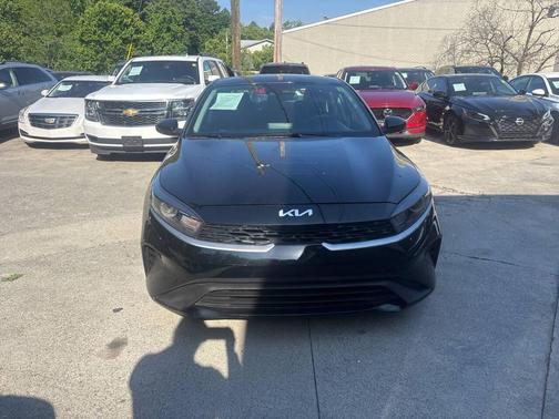Black 2024 Kia Forte LX 4dr Sedan