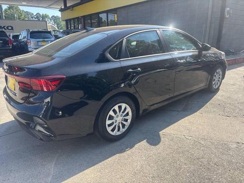 Black 2024 Kia Forte LX 4dr Sedan
